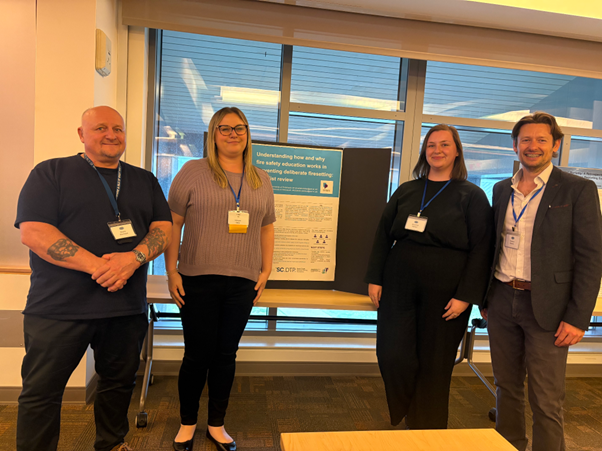 Shane Blampied (stakeholder), Dr Nichola Tyler (stakeholder), Charlotte Booker, Dr Dominic Pearson (first supervisor).